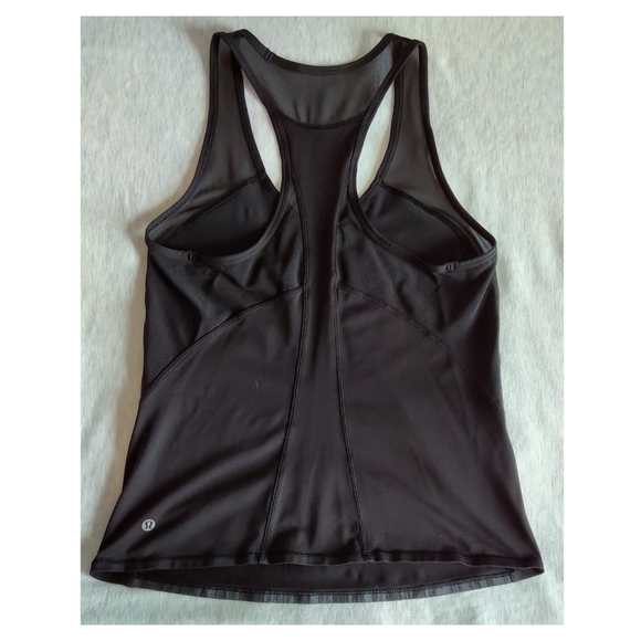 Lululemon Ace Tank - Black / Scratch Match Black Multi - Picture 6 of 9